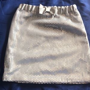 Nautica sequence 3t silver skirt